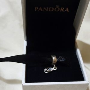 Pandora diamond flip flop charm